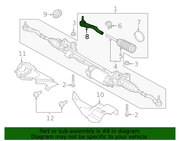 Genuine Porsche parts diagram