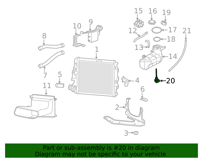 Genuine Porsche parts diagram