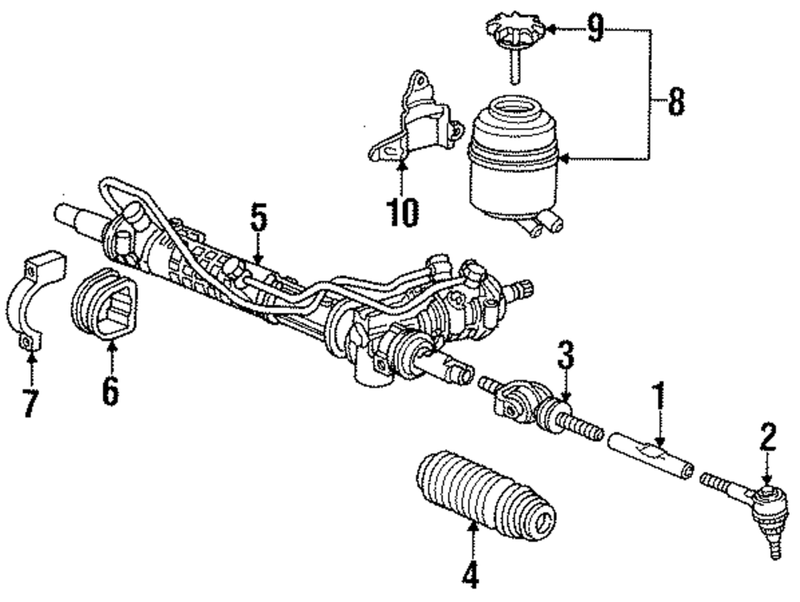 Genuine Porsche parts diagram