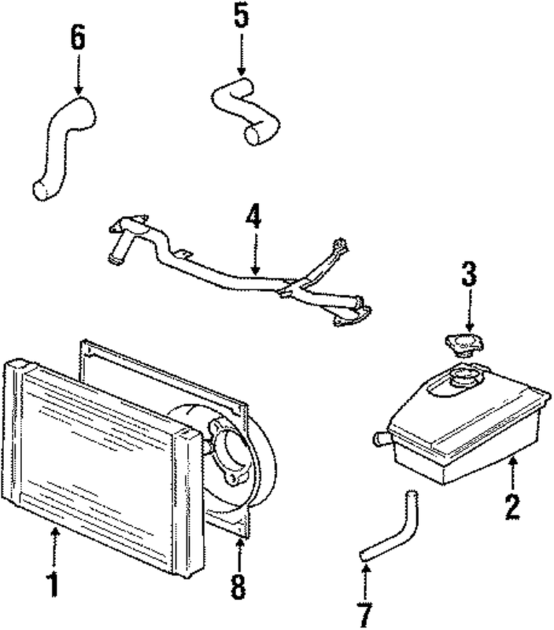 Genuine Porsche parts diagram