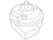 Genuine Porsche parts diagram