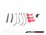 Angled Vent Pod Gauge Kit - White