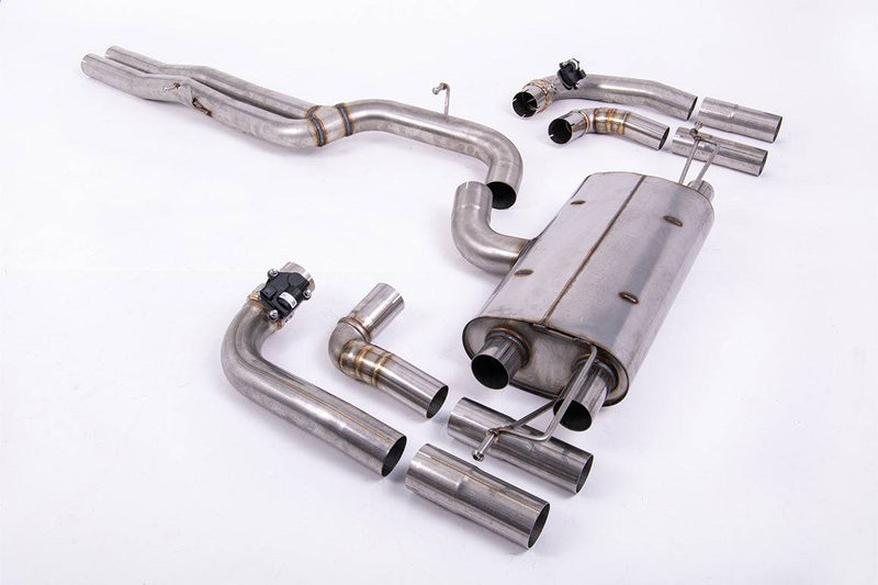 Audi RS3 8Y Particulate Filter-back Exhaust System by Milltek (2021+)