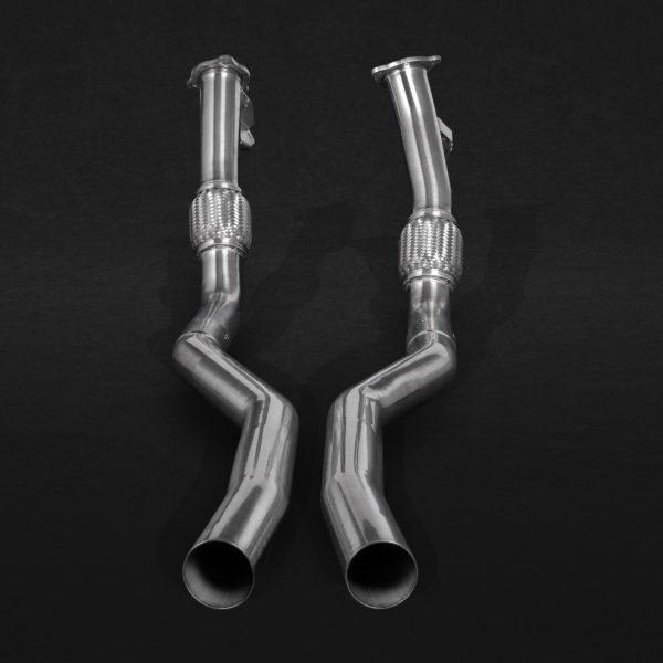Audi RS4/5 (B9/F5) – Pre-Silencer Delete Pipes (for Capristo) 02AU00503009