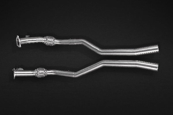 Audi RS4/5 (B9/F5) – Pre-Silencer Delete Pipes (for Capristo) 02AU00503009