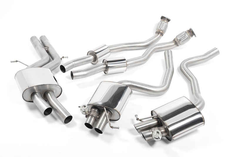 Audi RS5 B8.5 Cat-back Resonated Exhaust System by Milltek Sport (2010-2015)