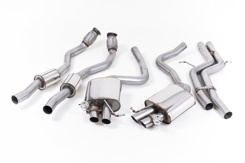Audi RS5 B8.5 Cat-back Resonated Exhaust System by Milltek Sport (2010-2015)