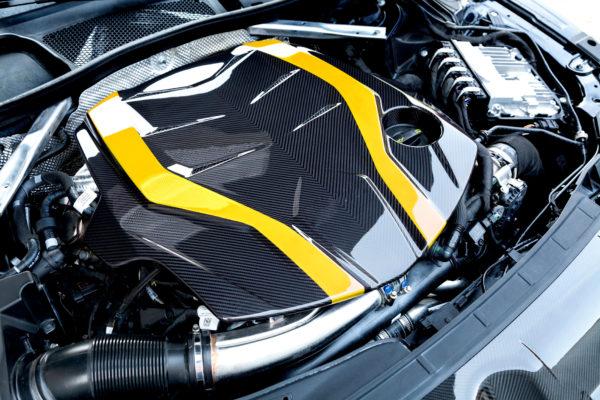 Audi RS5 (F5) – Carbon Fiber Engine Cover and Lock Cover Set 03AU00510006KG