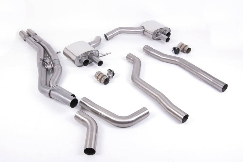 Audi RS6 C8 & RS7 C8 Particulate Filter-back Exhaust System by Milltek (2020+)