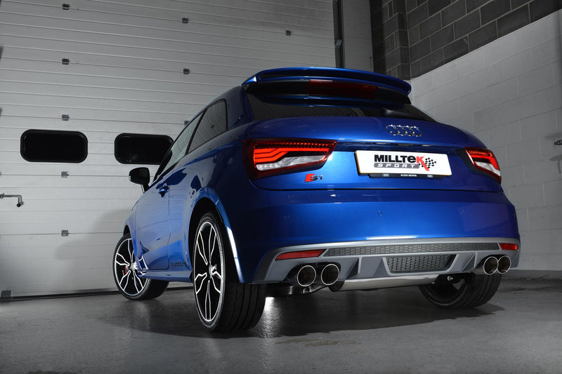 Audi S1 Cat-Back Exhaust System by Milltek Sport (2014-2018)