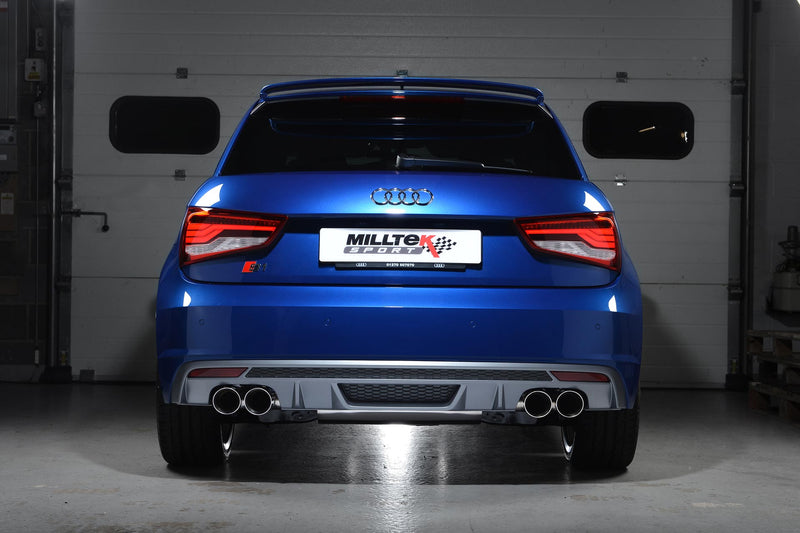 Audi S1 Cat-Back Exhaust System by Milltek Sport (2014-2018)