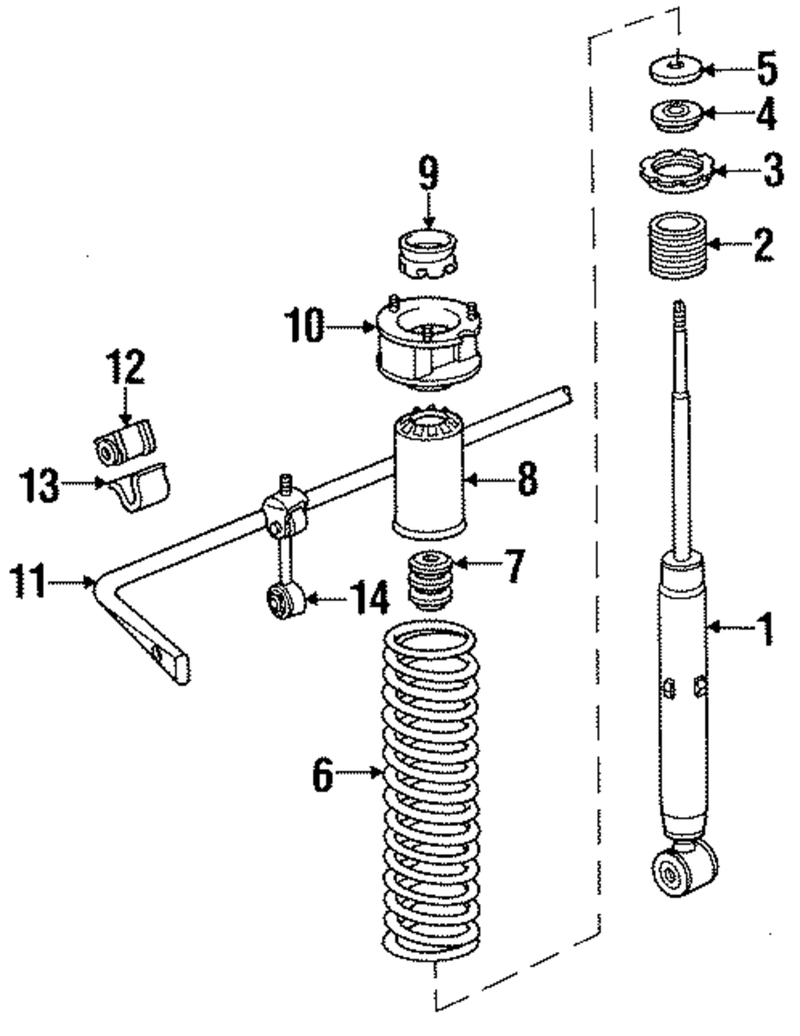 Genuine Porsche parts diagram