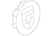 Genuine Porsche parts diagram