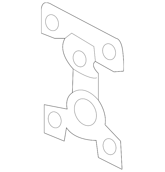 Genuine Porsche parts diagram