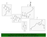 Genuine Porsche parts diagram
