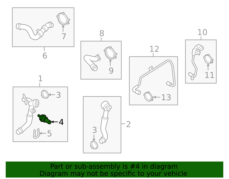 Genuine Porsche parts diagram