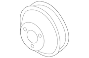 Genuine Porsche parts diagram