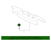 Genuine Porsche parts diagram