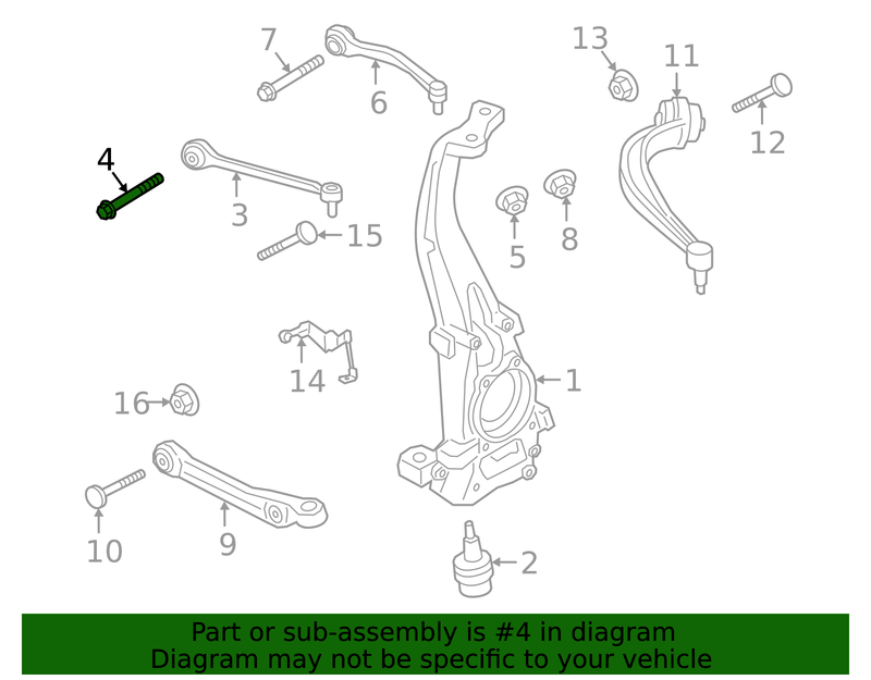 Genuine Porsche parts diagram
