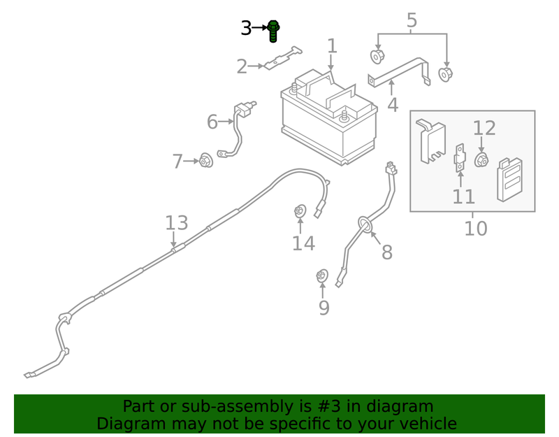 Genuine Porsche parts diagram