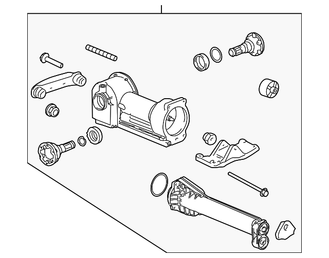 Genuine Porsche parts diagram