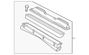 Genuine Porsche parts diagram