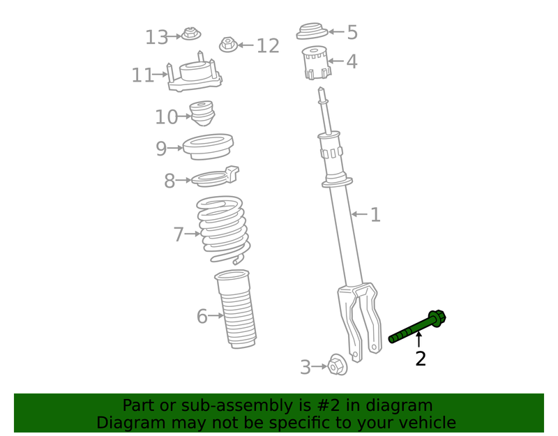 Genuine Porsche parts diagram