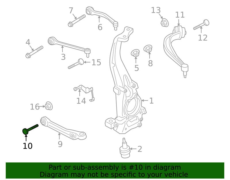 Genuine Porsche parts diagram