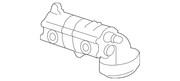 Genuine Porsche parts diagram