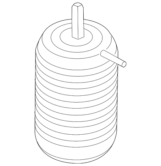 Genuine Porsche parts diagram