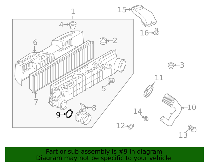 Genuine Porsche parts diagram