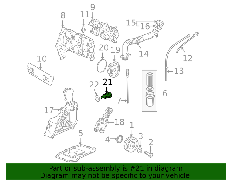 Genuine Porsche parts diagram