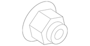 Genuine Porsche parts diagram