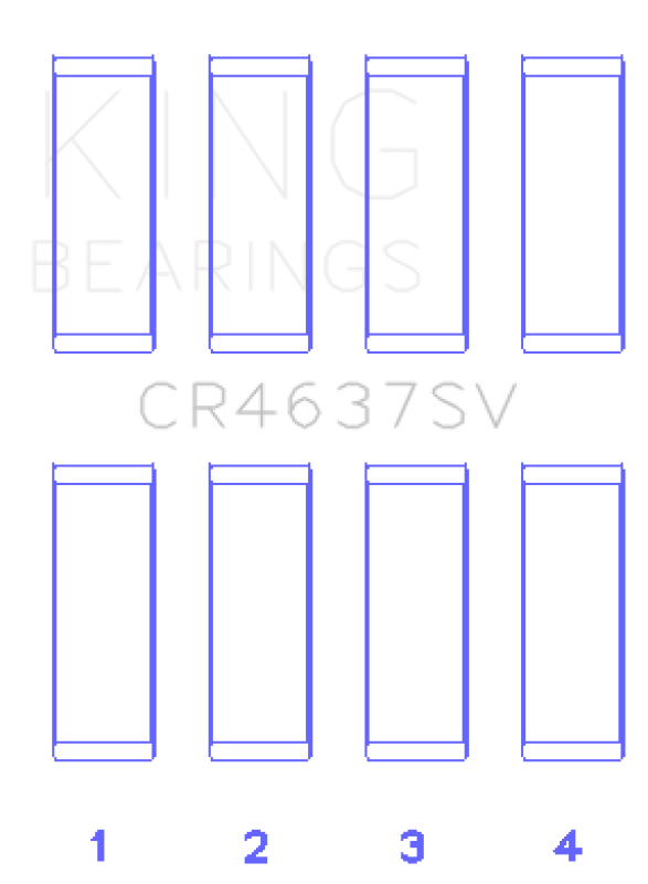 KING ENGINE BEARINGS CR4637SV