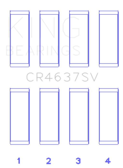 KING ENGINE BEARINGS CR4637SV0.75