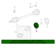 Genuine Porsche parts diagram