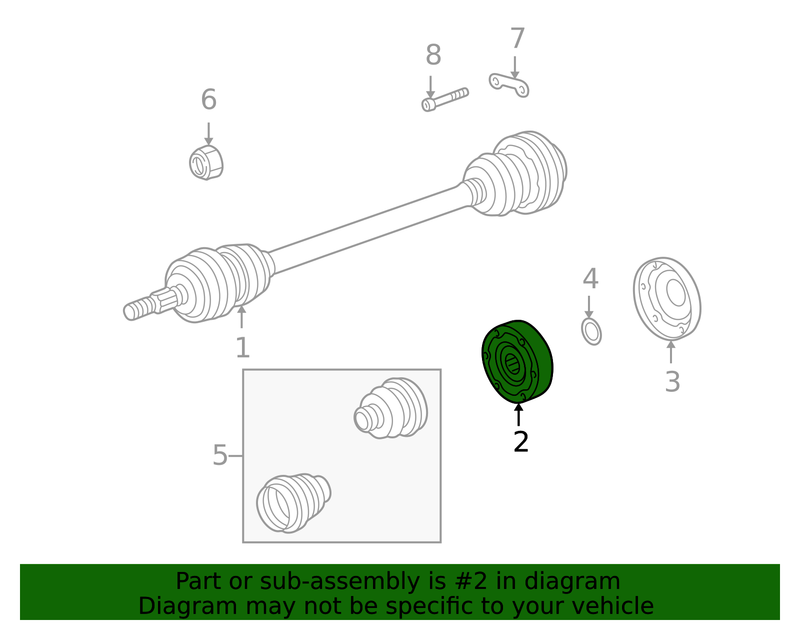 Genuine Porsche parts diagram