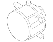 Genuine Porsche parts diagram