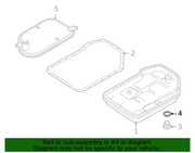 Genuine Porsche parts diagram