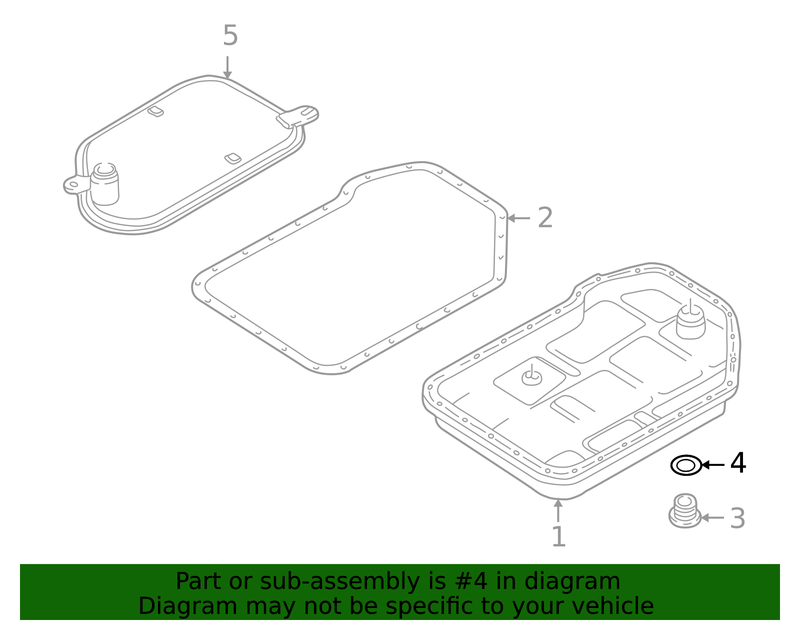 Genuine Porsche parts diagram
