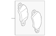 Genuine Porsche parts diagram