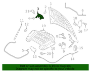 Part can be found as reference #3 in illustration