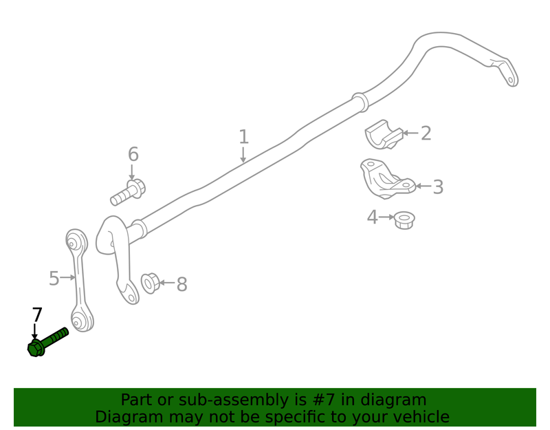 Genuine Porsche parts diagram