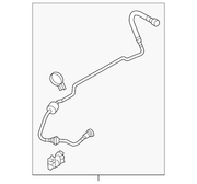 Genuine Porsche parts diagram