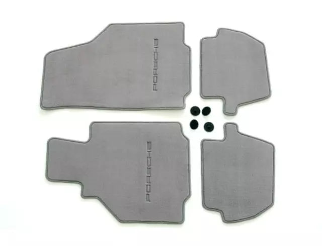 Genuine Porsche 996 Floor Mats - Graphite Grey (Set of 4) - 000-044-800-84-C50