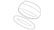 Genuine Porsche parts diagram