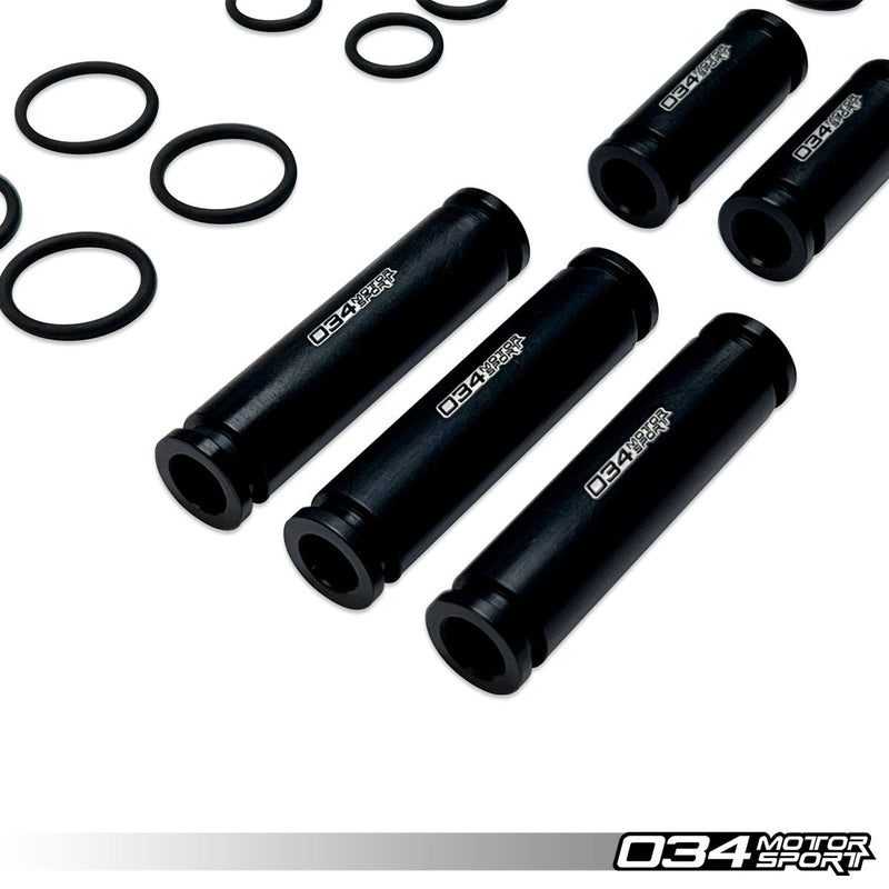 034MOTORSPORT BILLET ALUMINUM DSG OIL TUBE KIT, AUDI 8S TTRS AND 8V.5 RS3