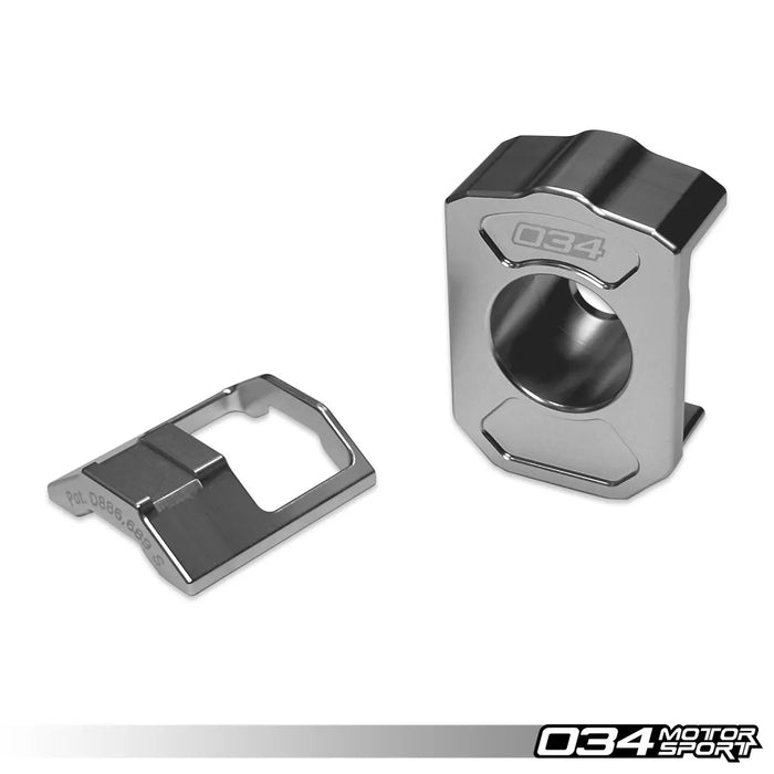 034Motorsport Billet Aluminum Upper & Lower Dogbone Mount Insert Pair, Volkswagen & Audi MQB And MQB EVO