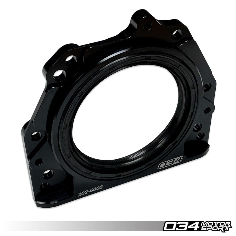 034MOTORSPORT BILLET ALUMINUM REAR MAIN SEAL, 058/06A 1.8T, EA113 2.0T FSI