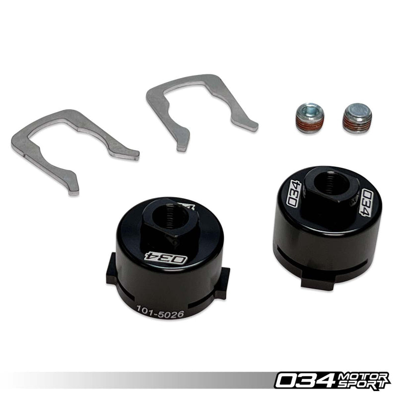 034MOTORSPORT BILLET BREATHER BLOCK OFF KIT, 8J AUDI TT RS 2.5 TFSI